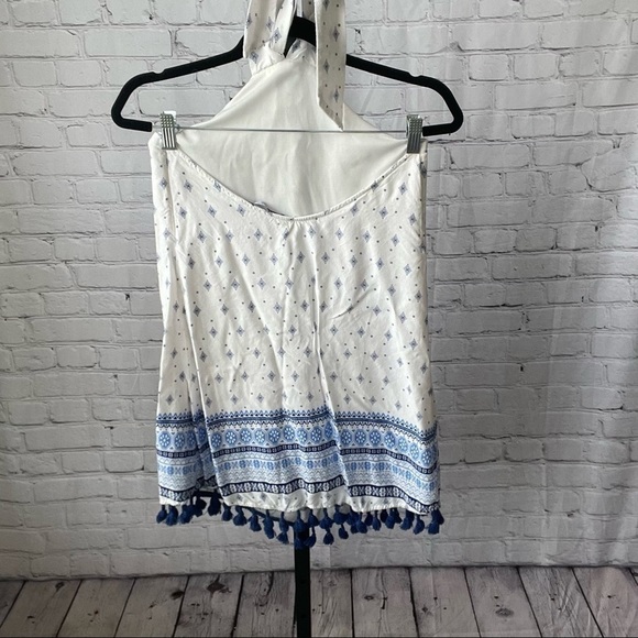 Collective Concepts Halter Tassel Dress Size Small - Picture 2 of 3
